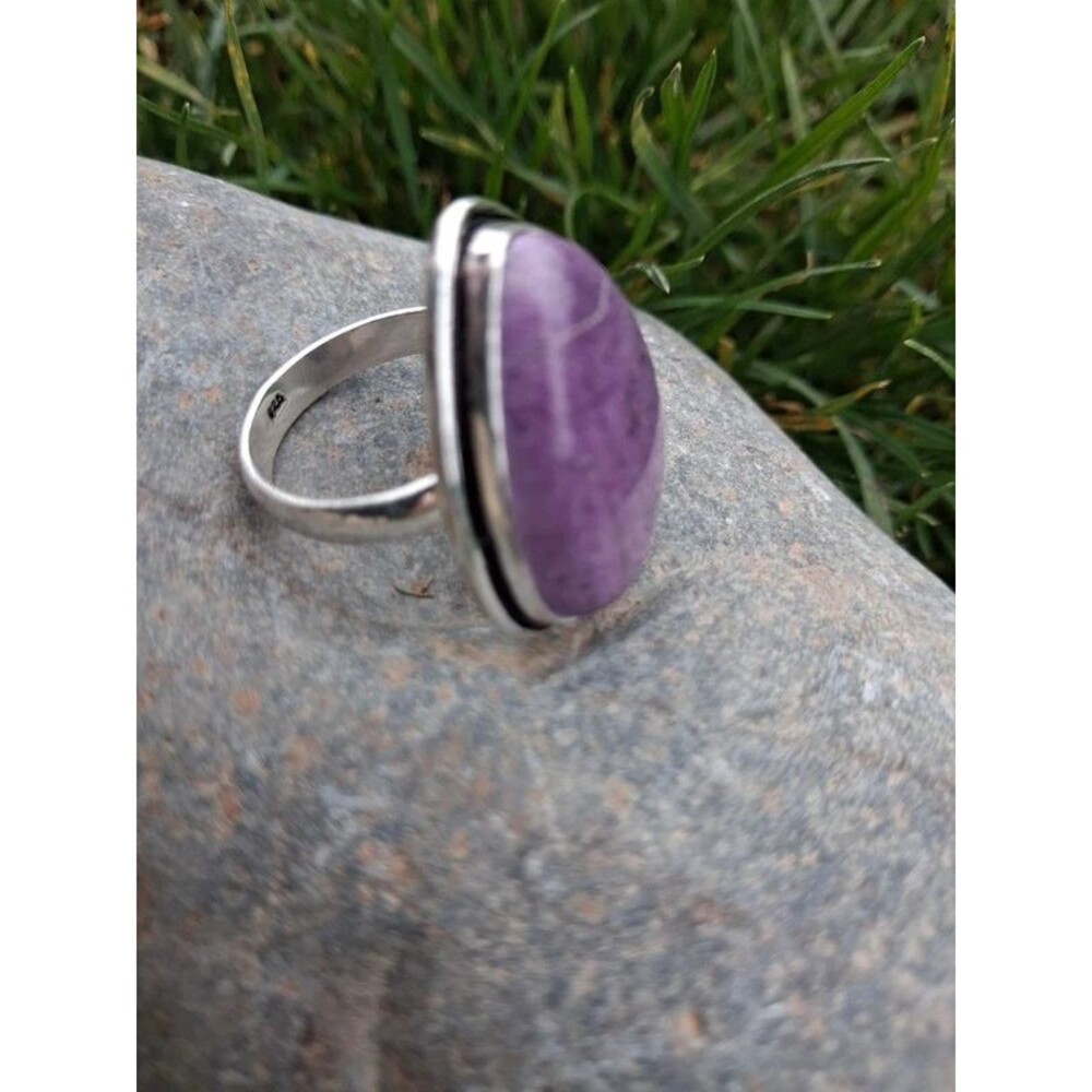 Purpurite Statement Ring | Purple Whimsigoth Boho Crystal
